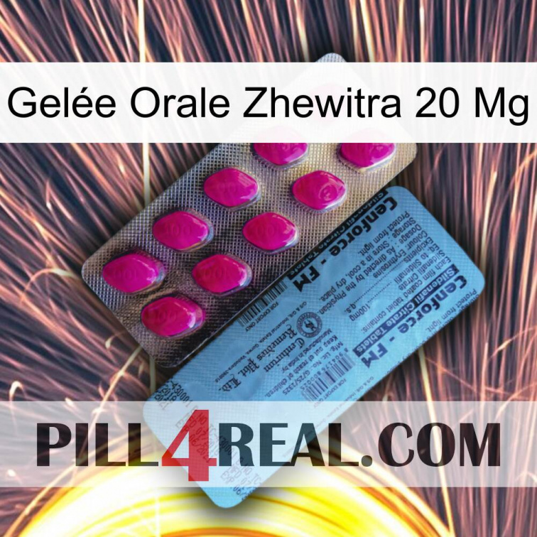 Gelée Orale Zhewitra 20 Mg 35